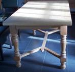 Eetkamer Tafel Blank Eiken, Huis en Inrichting, Ophalen, Gebruikt, Eikenhout