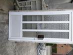 Alu voordeur + raam, 80 tot 100 cm, Gebruikt, Ophalen of Verzenden, Metaal