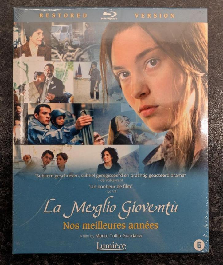 La Meglio Gioventu Blu-ray DVD Restored Version (nieuw), Cd's en Dvd's, Blu-ray, Drama, Ophalen of Verzenden
