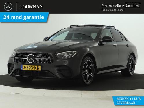 Mercedes-Benz E 300 e 4MATIC AMG Line | Panoramadak | Burmes, Auto's, Mercedes-Benz, E-Klasse, 4x4, Adaptive Cruise Control, Airbags