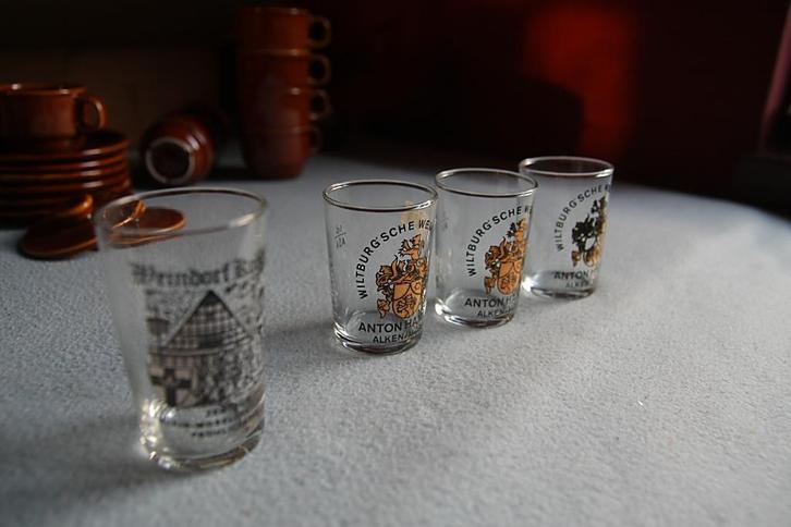 Vintage 70's weinkeller wijnproefglazen, Verzamelen, Glas en Drinkglazen, Zo goed als nieuw, Ophalen of Verzenden