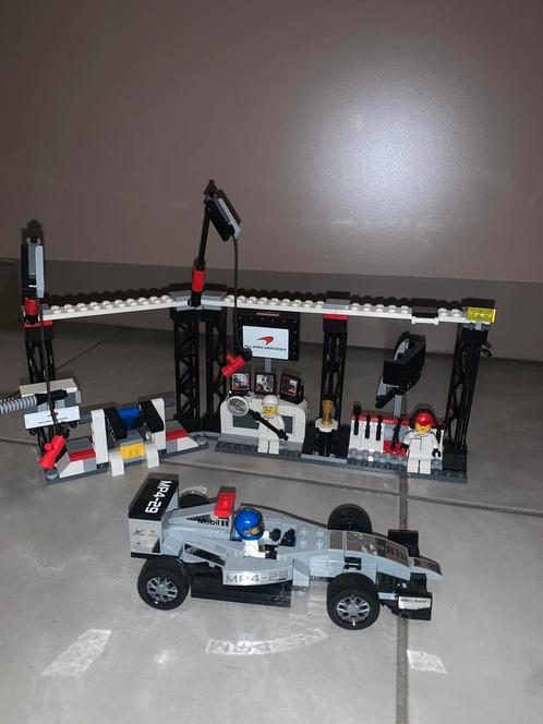Lego Pitstop, Verzamelen, Speelgoed, Zo goed als nieuw, Ophalen of Verzenden