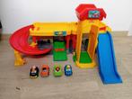 Fisher-Price Little People Garage & Carwash, Kinderen en Baby's, Speelgoed | Fisher-Price, Speelset, Met geluid, Gebruikt, Ophalen