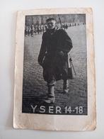 Postkaart Ijzer 14-18 WOI Oorlog Belgische soldaat, Ophalen of Verzenden