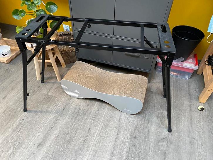 Stagg keyboard standaard, Muziek en Instrumenten, Standaarden, Gebruikt, Instrumentstandaard, Keyboard of Synthesizer, Ophalen