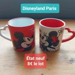Lot de 2 tasses Mickey/Minnie  Disneyland Paris, Enlèvement, Neuf