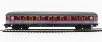 Trix Express 3363 Wagon couchettes "pop-farben"  WLAB ümg, Analogique, Enlèvement ou Envoi, Trix, Wagon
