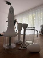 Witte Smeg handmixer met 4 accesoires, Huis en Inrichting, Ophalen, Zo goed als nieuw
