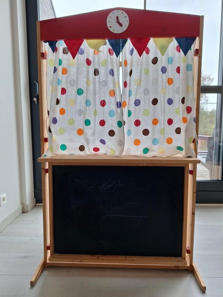 Pinolino houten poppentheater Frederick, Kinderen en Baby's, Speelgoed | Houten speelgoed, Gebruikt, Overige typen, Ophalen