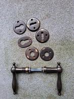 Bronzen deurklinken, Ophalen, Gebruikt, Klink of Kruk