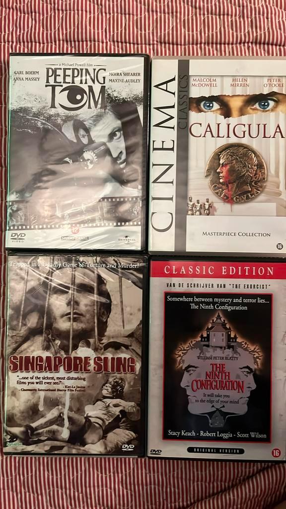 Cult collectie - 4 DVD, CD & DVD, DVD | Autres DVD, Comme neuf, Enlèvement ou Envoi