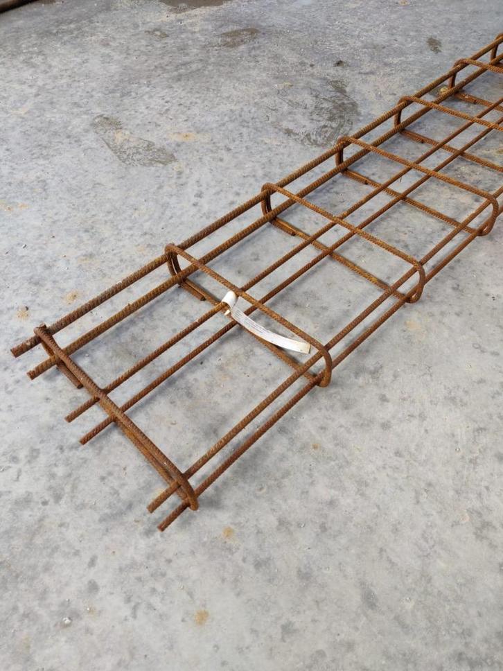 Prefab wapeningskorf betonbalk betonkelder, Bricolage & Construction, Métaux, Neuf, Fer, Enlèvement