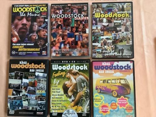 Woodstock 6 DVD’s + 1 CD, Cd's en Dvd's, Dvd's | Muziek en Concerten, Gebruikt, Muziek en Concerten, Alle leeftijden, Ophalen of Verzenden