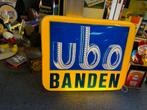 Ubo banden reclame lichtbak, Verzamelen, Ophalen, Gebruikt, Lichtbak of (neon) lamp