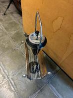 Staande asbak met krantenhouder vinted, Verzamelen, Rookartikelen, Aanstekers en Luciferdoosjes, Ophalen, Gebruikt, Asbak