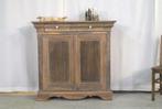Zwaar antieke landelijke Louis Philippe buffetkast H 111cm, Huis en Inrichting, Kasten | Buffetkasten, Ophalen, Gebruikt, 100 tot 150 cm