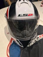Ls 2 helm chrono jr zwart/wit/rood, Motoren, Ophalen, Nieuw met kaartje
