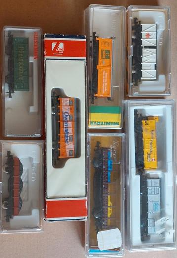 NLK 0620 DIVERSE WAGONS DIVERSE MERKEN 1/160 beschikbaar voor biedingen
