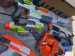 Nerf set van geweren en toebehoren, Kinderen en Baby's, Speelgoed | Buiten | Actiespeelgoed, Ophalen, Gebruikt