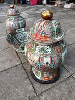 Chinese kanton punch bowl, Antiek en Kunst, Ophalen