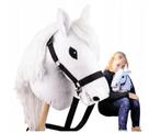 Hobby Horse stokpaard wit met Halster | Luxe uitvoering | Gr, Ophalen of Verzenden, Nieuw