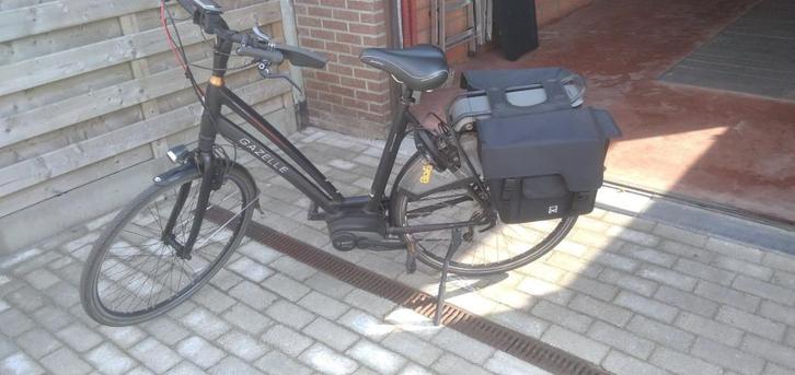 elektrische damesfiets, Fietsen en Brommers, Fietsen | Dames | Damesfietsen, Gebruikt, Gazelle, (Extra) lage instap, Versnellingen