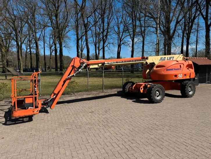 JLG 460sj hoogwerker (bj 2007), Zakelijke goederen, Machines en Bouw | Liften, Steigers en Ladders