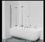 3 delig inklapbare glazen badwand., Huis en Inrichting, Ophalen, 100 tot 150 cm, Overige typen, Nieuw