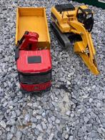 Cat graafmachine truck met kraan, Ophalen, Gebruikt