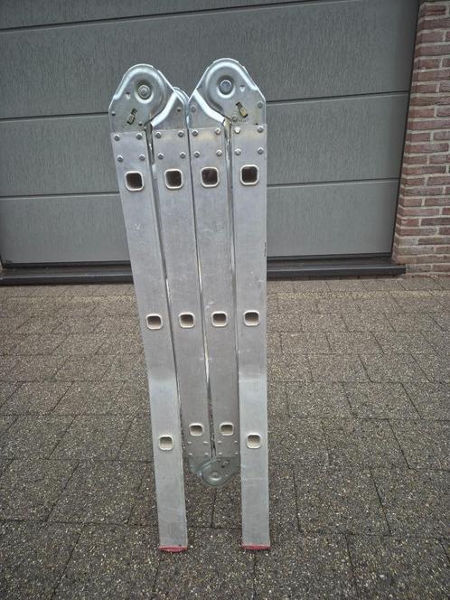 4 IN 1 LADDER, Doe-het-zelf en Bouw, Ladders en Trappen, Zo goed als nieuw, Ladder, 2 tot 4 meter, Opvouwbaar of Inschuifbaar