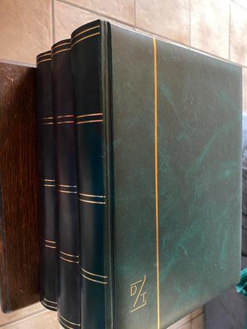 3 volle boeken met Belgische postzegels  beschikbaar voor biedingen