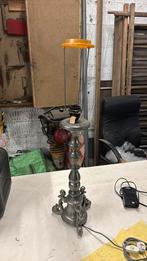 Oude staanlamp  tin, Ophalen