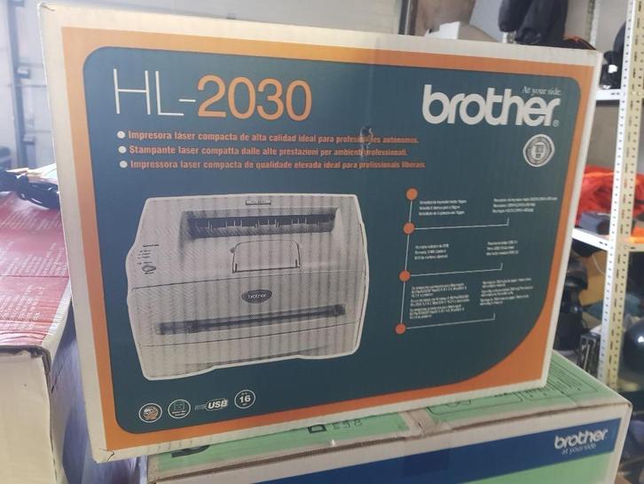 hl2030 brother laserprinter nieuw, Informatique & Logiciels, Imprimantes, Neuf, Imprimante, Imprimante laser, Scannez, Impression noir et blanc