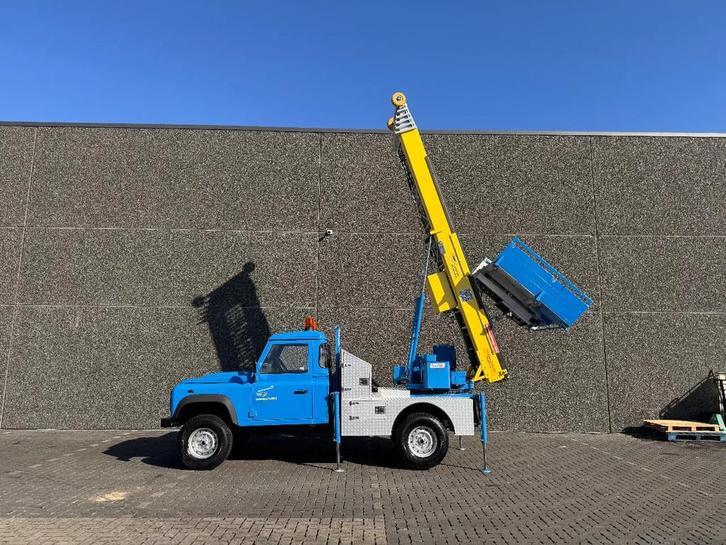 Land Rover Defender 170 4x4 Klaas HV 21/4/5M REMOTE, Auto's, Bestelwagens en Lichte vracht, Bedrijf, Te koop, Land Rover, Diesel