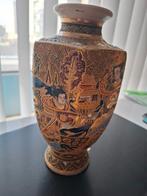 Antieke Japanse Satsuma vaas – Meiji periode (ca. 1880–1910), Antiek en Kunst, Ophalen