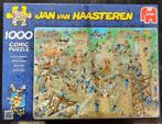 Jan Van Haasteren: comic puzzle – Middeleeuwen, Ophalen of Verzenden, 500 t/m 1500 stukjes, Zo goed als nieuw, Legpuzzel