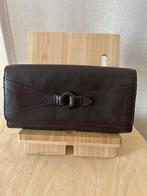 Le Tanneur grote bruine leren portemonnee, Handtassen en Accessoires, Ophalen of Verzenden, Leder