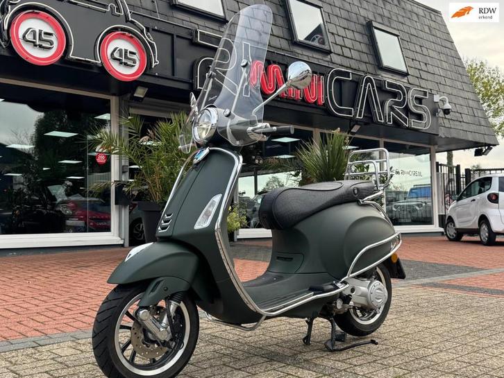 Vespa Snorscooter Primavera 50 | Demo | 210km Nieuwstaat Ful, Vélos & Vélomoteurs, Vélomoteurs & Scooters bridés, Utilisé, Vespa
