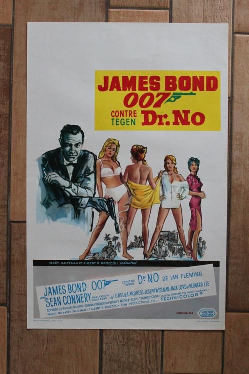 filmaffiche James Bond Dr. No filmposter, Collections, Posters & Affiches, Comme neuf, Cinéma et TV, A1 jusqu'à A3, Rectangulaire vertical