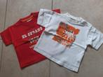 2 T-shirts Beebies (maat 68), Gebruikt, Ophalen of Verzenden, Jongetje, Shirtje of Longsleeve
