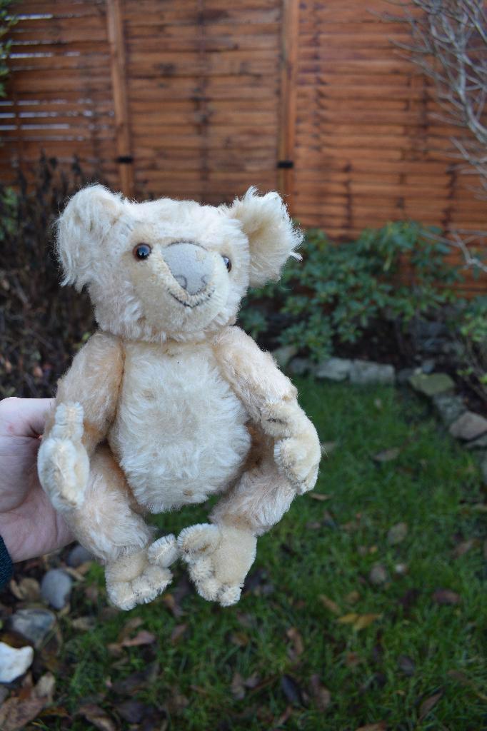 zeldzaam koala gevulde Steiff 1955 antiek speelgoed 22 cm, Antiek en Kunst, Antiek | Speelgoed, Ophalen of Verzenden