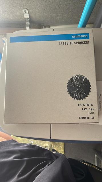 Shimano 105 R7100 12 speed casette. 11-34