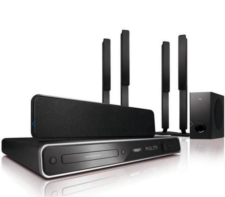 Philips HTS3568 home cinema set – nauwelijks gebruikt, Audio, Tv en Foto, Home Cinema-sets, Zo goed als nieuw, Dvd-speler, 5.1-systeem