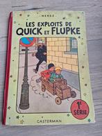 Les exploits de quick et flupke.  1949, Livres, Utilisé, Enlèvement ou Envoi