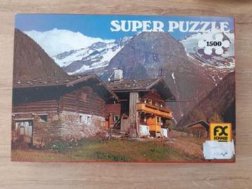 Puzzel 1500 stukjes: Dachstein (nr 98429 Super Puzzle) disponible aux enchères