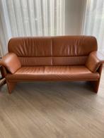 Lederen zetel, Huis en Inrichting, Ophalen, Gebruikt