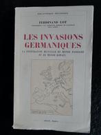 Les Invasions Germaniques par Ferdinand Lot, Livres, Histoire mondiale, Comme neuf, 14e siècle ou avant, Enlèvement ou Envoi, Europe