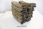 LOT MÄRKLIN HO 5100 - 120 x GEBOGEN RAILS Q3, Hobby en Vrije tijd, Gebruikt, Marklin, Goppingen, Rails