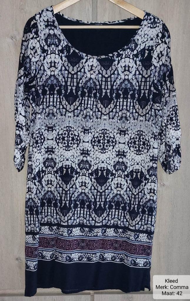 Kleed dames: Comma maat 42 (NIEUW), Kleding | Dames, Jurken, Nieuw, Maat 42/44 (L), Blauw, Ophalen of Verzenden