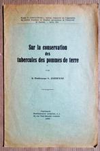 Sur la conservation des tubercules des pommes de terre -1946, Enlèvement ou Envoi